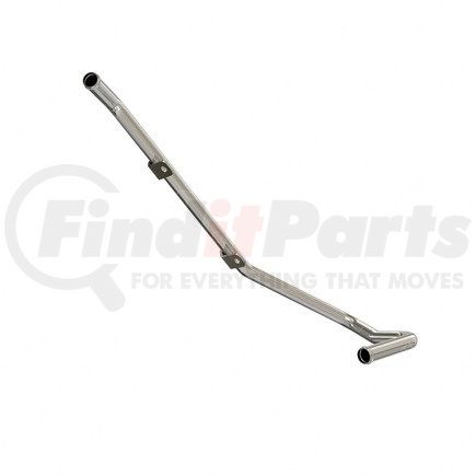 A05-29607-200 by FREIGHTLINER - Heater Return Pipe - Steel, Clear