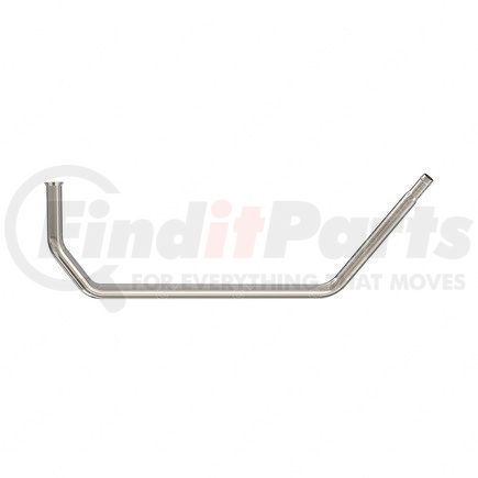 A05-29683-201 by FREIGHTLINER - Heater Return Pipe - Steel, Clear