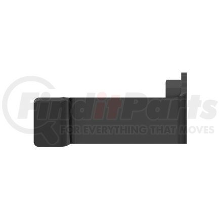 A05-29915-000 by FREIGHTLINER - Radiator Surge Tank Mounting Bracket - Steel, Black, 3.17 mm THK