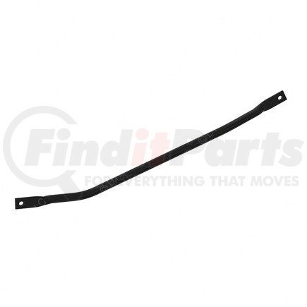 A05-29927-000 by FREIGHTLINER - Radiator Brace - Left Side, Steel, Black