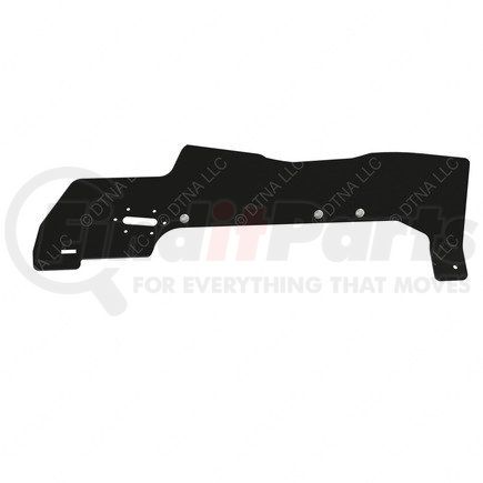 A05-30107-001 by FREIGHTLINER - Radiator Recirculation Shield - Right Side, Rubber, 767 mm x 195.1 mm