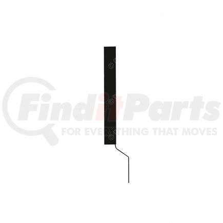 A05-34754-000 by FREIGHTLINER - Radiator Recirculation Shield - Right Side, 843.8 mm x 392.36 mm