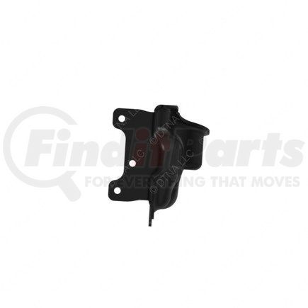 A05-34760-000 by FREIGHTLINER - Radiator Mount Bracket - Steel, Black, 1038.2 mm x 236.43 mm, 5.58 mm THK