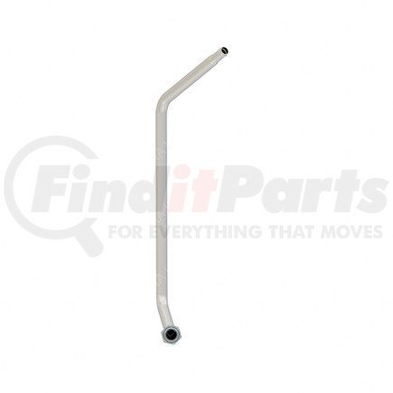 A05-34833-001 by FREIGHTLINER - Heater Return Pipe - Steel, Clear