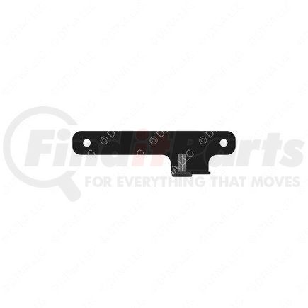 A05-34949-000 by FREIGHTLINER - Radiator Coolant Hose Bracket - Steel, Black, 0.1 in. THK