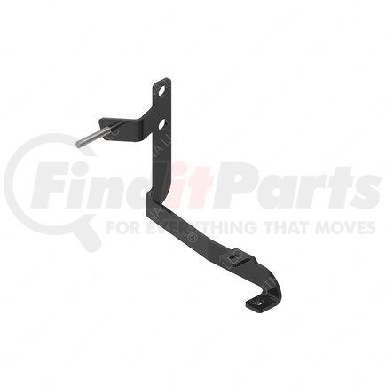 A05-35024-000 by FREIGHTLINER - A/C Hoses Cab Mounting Bracket - Steel, Black, 0.17 in. THK