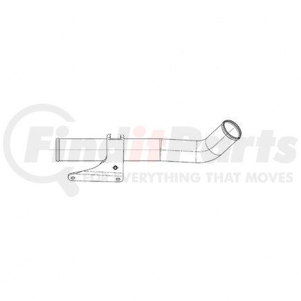 A05-35941-000 by FREIGHTLINER - Engine Coolant Hose - Steel
