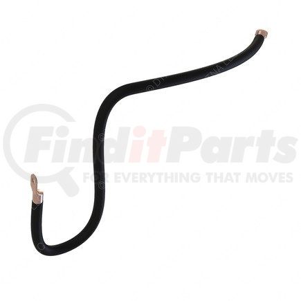 A06-14206-048 by FREIGHTLINER - Battery Ground Cable - 2/0 ga., Black, Negative