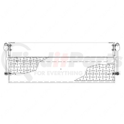 A0617877000 by FREIGHTLINER - Truck Tool Box Step - 787.4 mm x 641.99 mm