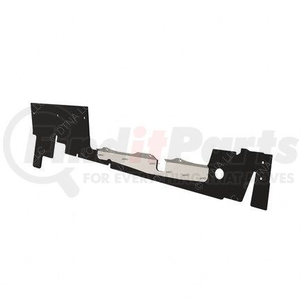 A05-32780-000 by FREIGHTLINER - Radiator Recirculation Shield - Right Side, Aluminum and Rubber, 1015.5 mm x 255.8 mm