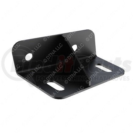 A05-32862-000 by FREIGHTLINER - Steering Gear Box Bracket - Alloy Steel, Black, 3.2 mm THK