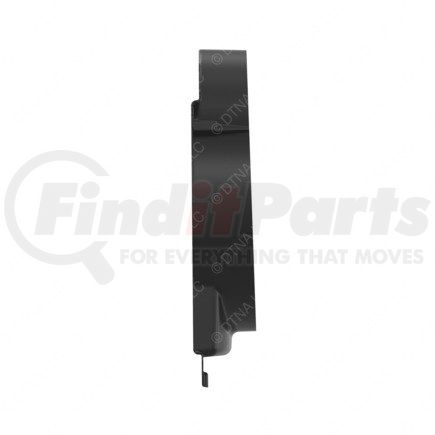 A05-33121-000 by FREIGHTLINER - Engine Cooling Fan Shroud - Glass Fiber Reinforced With Polypropylene, Black