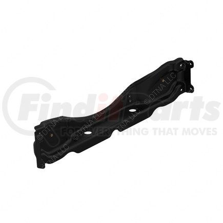 A05-33714-000 by FREIGHTLINER - Radiator Support Bracket - Steel, Black, 1038.17 mm x 234.47 mm, 5.58 mm THK