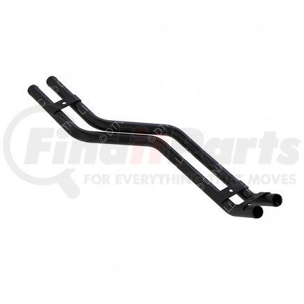 A05-33737-003 by FREIGHTLINER - Heater Plumbing Manifold - Steel, Black