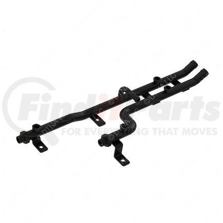 A05-33970-001 by FREIGHTLINER - Heater Plumbing Manifold - Steel, Black