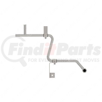 A05-34035-001 by FREIGHTLINER - HVAC Heater Pipe - Steel
