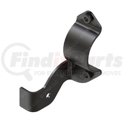 A05-34060-000 by FREIGHTLINER - Radiator Coolant Hose Bracket - Steel, Black, 0.13 in. THK