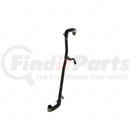 A05-34067-000 by FREIGHTLINER - Radiator Shunt Line - Steel, Black