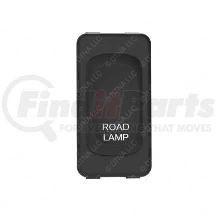 A06-30769-004 by FREIGHTLINER - Rocker Switch - Roadlamp, Single Pole Single Throw