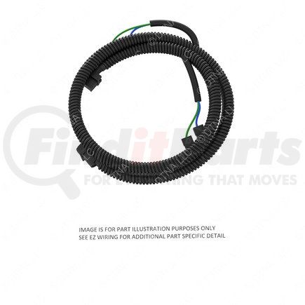 A06-32012-000 by FREIGHTLINER - Wiring Harness - Track Control Single