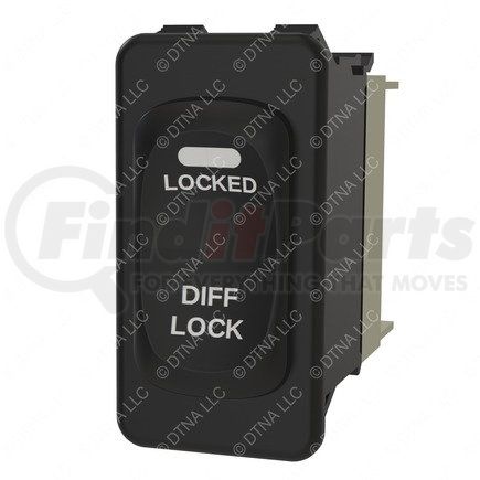 A06-30769-163 by FREIGHTLINER - Rocker Switch - Diffrential, Lock