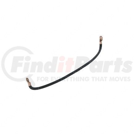 A06-34490-036 by FREIGHTLINER - Battery Ground Cable - Negative, 4/0 ga., 3/8-3/8, Stud