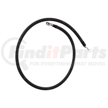 A06-34490-056 by FREIGHTLINER - Battery Ground Cable - Negative, 4/0 ga., 3/8 x 3/8 in. Terminals