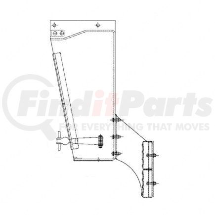 A06-18172-000 by FREIGHTLINER - Truck Tool Box Step - Plain Finish