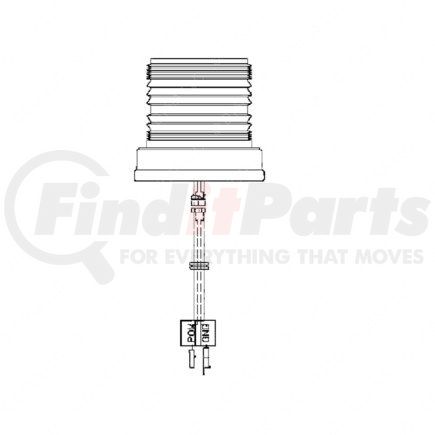 A06-22008-016 by FREIGHTLINER - Beacon Light Wiring Harness