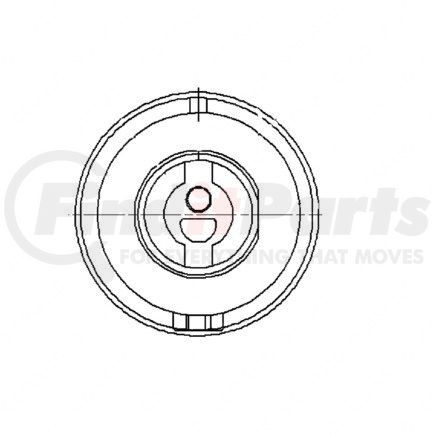 A06-22717-002 by FREIGHTLINER - Ignition Switch - 1.80 in Outer Diameter
