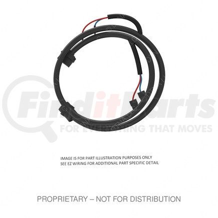 A06-22991-003 by FREIGHTLINER - Wiring Harness - Lighter Extension