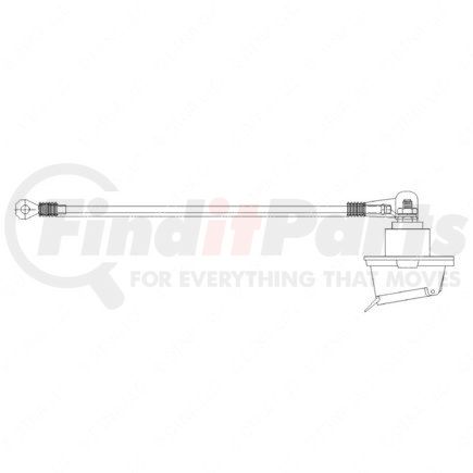 A06-24049-075 by FREIGHTLINER - Receptacle - 6 ga.