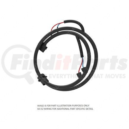 A06-25019-000 by FREIGHTLINER - Wiring Harness - Display Unit, 17 Ft