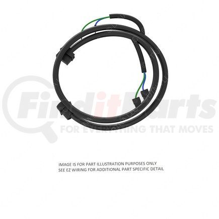 A06-25434-002 by FREIGHTLINER - Beacon Light Wiring Harness - Beacon Lamp