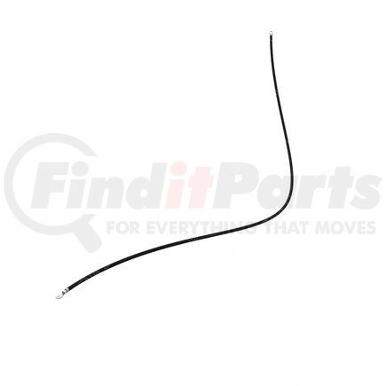 A06-25795-118 by FREIGHTLINER - Alternator Cable - 118 in. Cable Length, 2 AWG