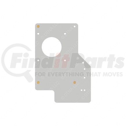 A06-39848-000 by FREIGHTLINER - Power Module Bracket - Aluminum, 0.08 in. THK