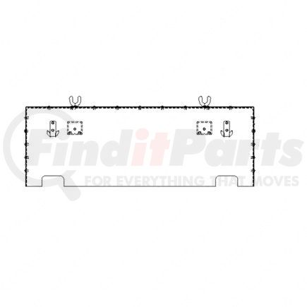 A06-38544-000 by FREIGHTLINER - Battery Cover