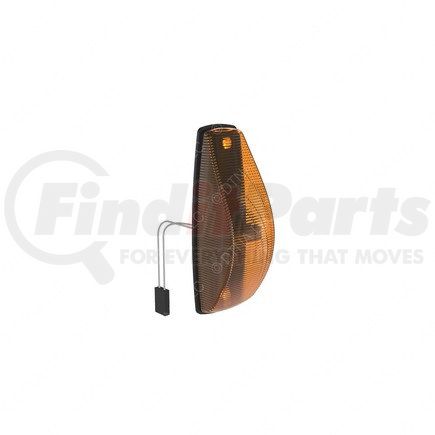 A06-41852-000 by FREIGHTLINER - Marker Light - LED, Amber Lens