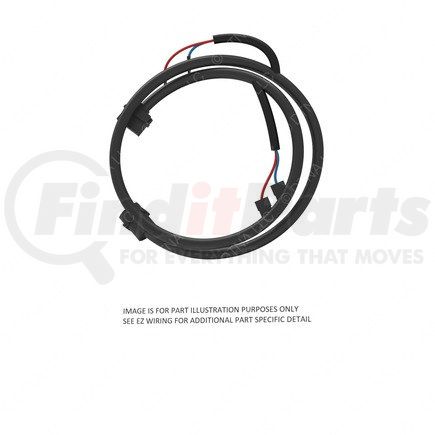 A06-42947-000 by FREIGHTLINER - Power Mirror Wiring Harness - Power Mirror Mounting Location