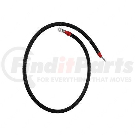 A0642964038 by FREIGHTLINER - Cable Assembly - 2 Gauge, 3/8-5/16, Red