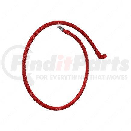 A06-42075-039 by FREIGHTLINER - Cable - Power Systems, Red, 2 - 0, 0.38 Rt