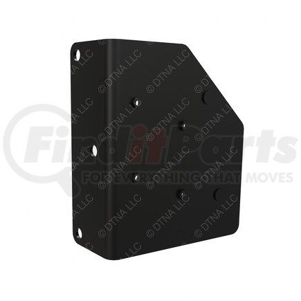 A06-43559-000 by FREIGHTLINER - Engine Grid Type Pre-Heater Bracket - Steel, Black, 0.12 in. THK