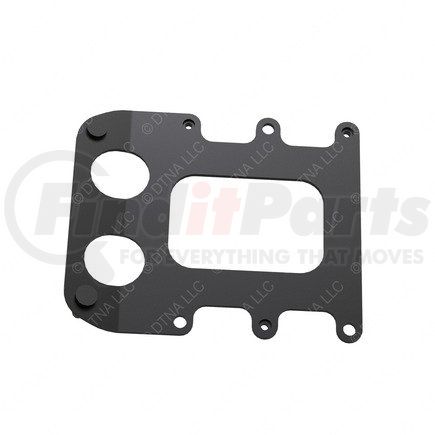 A06-44091-006 by FREIGHTLINER - ABS Modulator Bracket - Left Side, Steel, Black, 4.5 mm THK