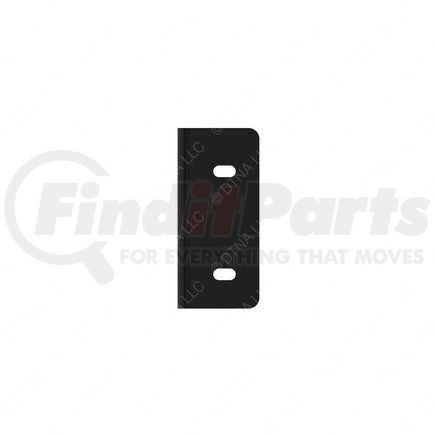 A06-36282-000 by FREIGHTLINER - Collision Avoidance System Front Sensor Bracket - Steel, Black, 0.12 in. THK