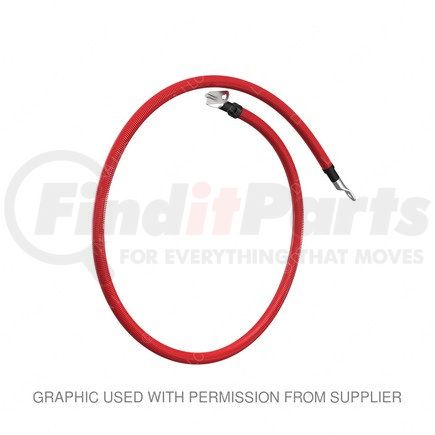 A06-34811-140 by FREIGHTLINER - Starter Cable - Battery, 140 in., 4 ga.