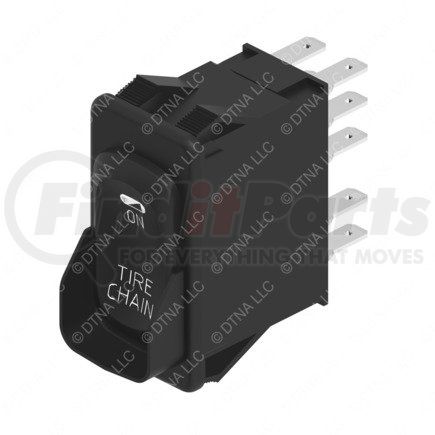 A06-37217-116 by FREIGHTLINER - Rocker Switch - Guarded, Tire Chain