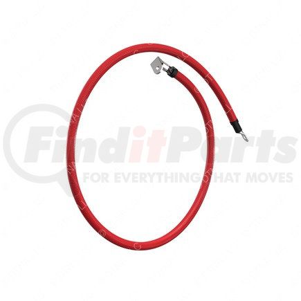 A06-37348-036 by FREIGHTLINER - Alternator Cable - Conductor Slit, 34.50 in. Cable Length