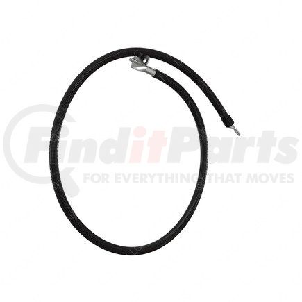A06-48684-135 by FREIGHTLINER - Battery Ground Cable - Black, 4/0 ga., 1/2