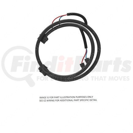 A06-51710-001 by FREIGHTLINER - Wiring Harness - Overhead, Windshield, Heated