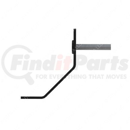 A06-45316-000 by FREIGHTLINER - Alternator Wiring Harness Bracket - Left Side, Steel, 0.12 in. THK